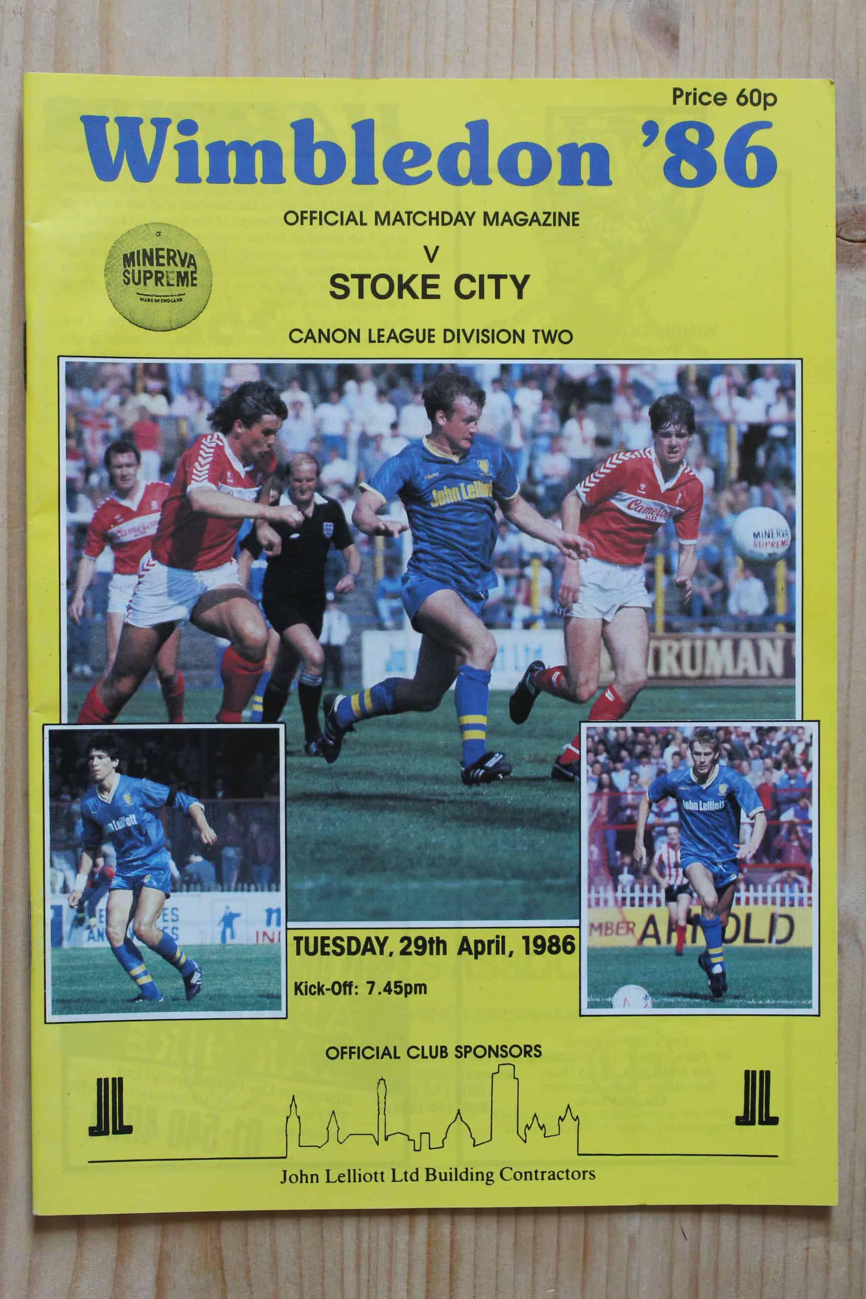 Wimbledon v Stoke City FC